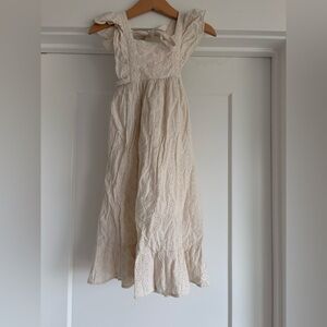 Noralee Elegant Cream Kids Dress Lace Eyelet